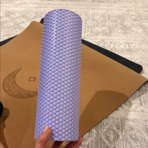 Textured Purple Yoga Roller
